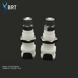 Raccord rapide CPC mâle en acétal PTF BRT 1/4'' avec ferrule, raccords de tuyauterie à valve et sans valve, coupleur à déconnexion rapide CPC - Product Image 4