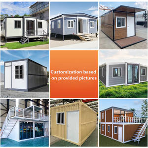 Casa Contenedor Plegable de 20 pies con Paneles Sándwich Transpirables, Expandible, Modular, Moderna, para Dormitorio, Sala de Estar Exterior y Entrada - Product Image 3