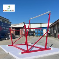 ZONWINXIN – barres parallèles de haute qualité, barres asymétriques compactes-pieds fixes