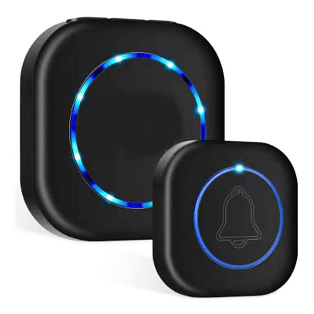 300m Distance Remote Control Wireless Doorbell Waterproof Welcome Home Door Bell Intelligent 4 Level Volumes Door Chimes