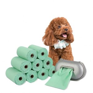 Sacs à crottes de chien personnalisés, épaissis, écologiques, entièrement biodégradables, imperméables, meilleurs accessoires pour animaux de compagnie - Product Image 3