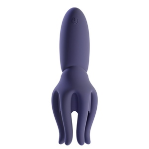 Allenatore di sensibilità per il glande Octopus per <span class=keywords><strong>uomo</strong></span>, massaggiatore elettrico riscaldato per il pene, dispositivo per ritardare l'eiaculazione, colore blu discreto - Product Image 4