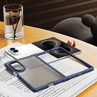 Casing PC Keras Matt untuk Galaxy Z Fold 8, Penutup Belakang TPU untuk Galaxy Z Fold 8 Ultra 7 Anti Menguning LM002
