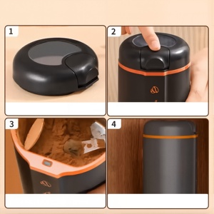 เครื่องบดกาแฟไฟฟ้าชาม SS304กระเทียมแบบถอดได้ทำจากสเตนเลสใช้ในครัวเครื่องเทศใช้ในครัว - Product Image 5