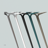 Ensemble de bureau modulaire moderne avec pieds en aluminium durables pour les espaces de bureau, d'hôtel, d'hôpital, d'école et d'atelier