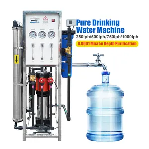 Bán buôn uống nước UV Bộ lọc Hệ thống lọc 250llph lọc thẩm thấu ngược hệ thống lọc nước