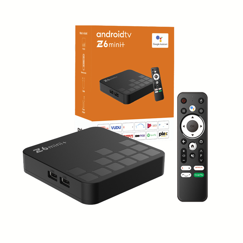 Cheapest Smart TV Box Z6 Mini+ with Android 14 & Voice Remote