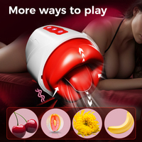 Leistungsstarker Schwing-Saug-Vibrator für Frauen Zungen-Leck-Klitoris-Stimulator Weiblicher Oral-Nippel-Stimulator Sexspielzeug