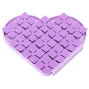 맞춤형 실리콘 슬로우 푸드 매트 흡착컵 포함 질식 방지 연결 가능한 슬로우 푸드 패드 애완견 리크 매트 애완동물 그릇 - Product Image 4