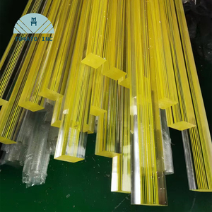 Tige carrée en acrylique TOMATO, fabrication CNC personnalisée avec perçage, découpe et usinage de filetage pour quincaillerie de meubles - Product Image 5