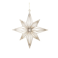 Ornements de Noël plaqués or, pendentifs suspendus en forme de flocon de neige et de cerf pour la décoration de l'arbre de Noël, accessoires de décoration de fête
