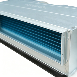 Unité de Traitement d'Air (UTA) Horizontale Dissimulée à 3 Rangs avec Ventilo-Convecteur à Eau Glacée (FCU) – Solution CVC à Haute Efficacité pour le Refroidissement, Idéale pour les Espaces Extérieurs de Grande Taille - Product Image 1