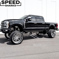 Jantes forgées 24x12 28x14 22x12 8x170 8x180 finition miroir, jantes de camion forgées à rebord profond pour Ford F250 F350 pour GMC Sierra 3500HD