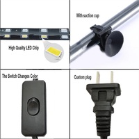 Zaohetian T8 changement de couleur de commutation spectre complet lumière d'aquarium submersible Chine lampe de visualisation moins cher lampe d'aquarium led