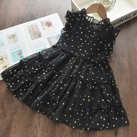 Robe d'été blanche star pour filles de 7 ans, vêtements de princesse personnalisés, nouvelle collection
