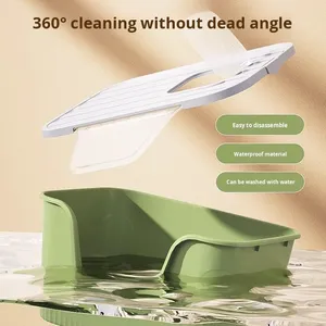 Extra Large Fully Open Integrated Toilet Litter Box Splash-Proof Enclosed for <strong>Maine</strong> <strong>Coon</strong> <strong>Cats</strong> Giant <strong>Cat</strong> Supplies - Product Image 4