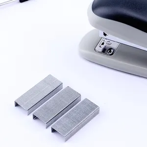 Pin di graffette standard in acciaio 1000 conteggi pacchetto 24/6 graffette per ufficio e scuola