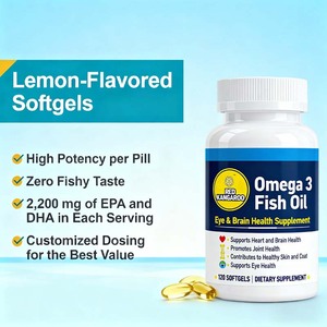Nhà sản xuất <span class=keywords><strong>Omega</strong></span> 3 dầu cá 1100mg DHA EPA hỗ trợ sức khỏe não mắt cho người lớn đại dương bổ sung - Product Image 6