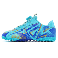 Chaussures de football pour enfants FG AG, chaussures de football à cadran rotatif, chaussures de football légères pour l'entraînement en plein air