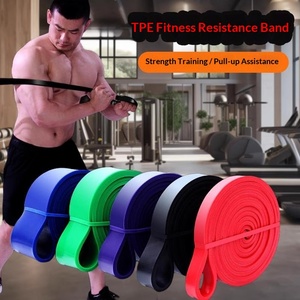 Ensemble de bandes de résistance élastiques en TPE <span class=keywords><strong>pour</strong></span> l'entraînement, le <span class=keywords><strong>fitness</strong></span>, le yoga, l'aide aux tractions <span class=keywords><strong>pour</strong></span> hommes et femmes - Product Image 4