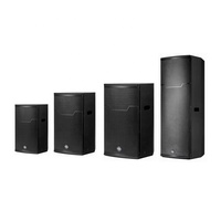 MORIN Speaker DJ Audio profesional, Speaker panggung pasif profesional 15 inci ganda Audio kustom MDF maksimum SPL 131dB