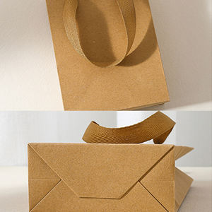 Kağıt torba ile kahverengi Kraft kağıt mücevher kutusu çok boyutları seçeneği özel kendi Logo kapak kutusu çekmece kutusu küpe kolye ambalaj - Product Image 5