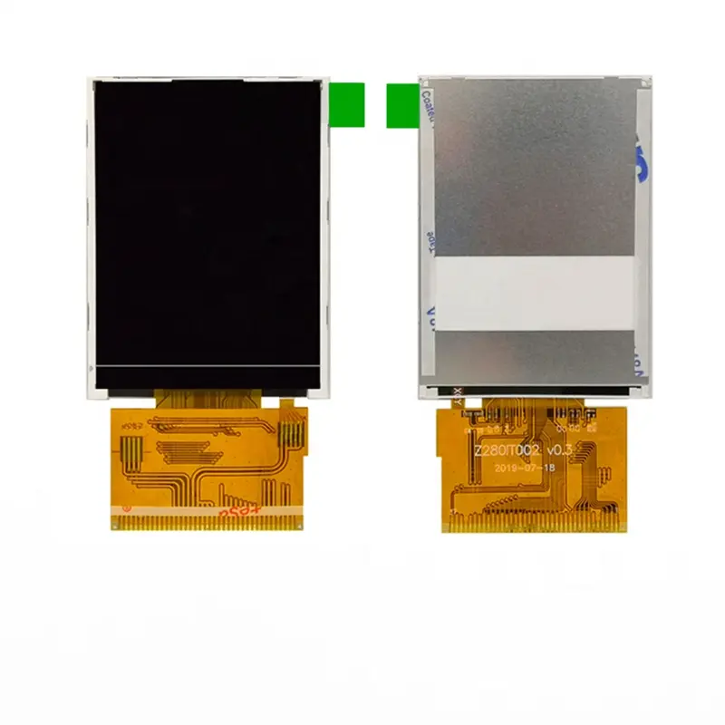 2.8นิ้ว TFT จอแสดงผล LCD ไดร์เวอร์ ILI9341 37PIN 8บิต16บิตอินเตอร์เฟซ SPI 3/4สาย