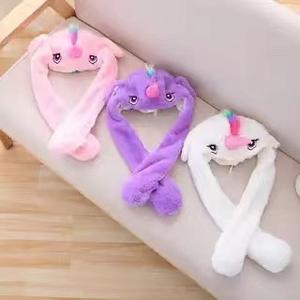 도매 OEM 핫 세일 빛 Led 모자 봉제 토끼 토끼 귀 모자 가벼운 장난감 여자 교육 어린이 장난감 - Product Image 5