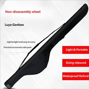 Bolsa de Pesca Luya Pot-Bellied, Desmontable, con Ruedas, Diagonal, Multifuncional, de un Solo Hombro, Portátil, Impermeable, de Tela Oxford - Product Image 3