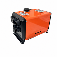 Chauffage de stationnement diesel tout-en-un 5KW 12V 24V 220V avec réservoir de carburant intégré, tension 3-en-1 pour camion, camping-car, maison