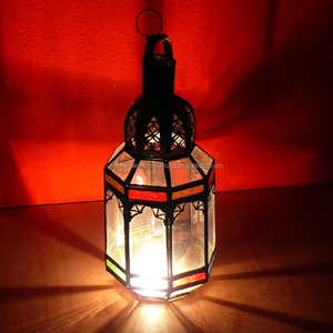 Linterna marroquí para mesa, estilo árabe, decoración de Ramadán - Product Image 1