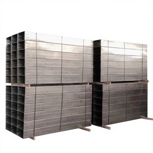 รางเคเบิลเหล็กอุตสาหกรรมแบบแข็งพร้อมเคลือบกันสนิมแบบชุบสังกะสี ความจุ 80 ชิ้น - Product Image 1