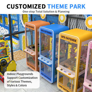 Aire de jeux intérieure sur le thème de l'océan avec piscine à balles, toboggan et piste de course pour enfants, centre de divertissement scolaire - Product Image 5