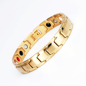 Idées de cadeaux tendance/mariage/anniversaire/fête, bracelet en acier inoxydable de haute qualité, bio-magnétique <span class=keywords><strong>2000</strong></span> <span class=keywords><strong>Gauss</strong></span>, 4 en 1 - Product Image 6