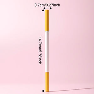 Logo personnalisé professionnel 2-en-1 Tubes de crayon à <span class=keywords><strong>sourcils</strong></span> à double extrémité Emballage en plastique Mécanisme de torsion avec <span class=keywords><strong>brosse</strong></span> à mascara - Product Image 6