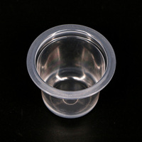 Gobelets en plastique PP pour pouding à la gelée de 30ml jetables en plastique transparent mini petites tasses conteneur d'emballage pour gelée dessert et fruits