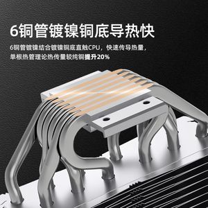 ProArtist X600pro/X600a/X600max Factory High Quality Black Single Tower Dual <b>Fan</b> for Intel/AMD Cooling Desktop CPU <b>Computer</b> Case - Product Image 3