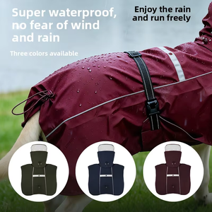 Impermeable y Cortavientos para <span class=keywords><strong>Perros</strong></span>, Ajustable, Reflectante, para Todas las Razas, Tallas Pequeñas y Grandes, Personalizable, Venta al Por Mayor - Product Image 4