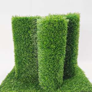 Césped Artificial Sintético de 20-50 mm, Varias Alturas, Alfombra de Césped Duradera para Jardín, Decoración de Interiores y Exteriores - Product Image 2