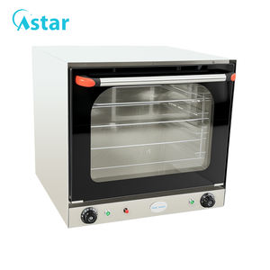 रोटी और केक इलेक्ट्रिक परिप्रेक्ष्य के लिए उच्च गुणवत्ता 4-ट्रे वाणिज्यिक बेकरी संवहन ओवन उपकरण - Product Image 2