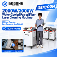 Machine de nettoyage laser pulsé 2000W 3000W de qualité industrielle pour l'élimination de la rouille, de l'oxyde et de la peinture sur les bornes de batterie, les barres omnibus et les connecteurs