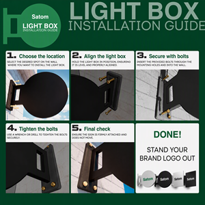 กล่องไฟ LED โลหะกันน้ำกันลมทนทาน - Product Image 5