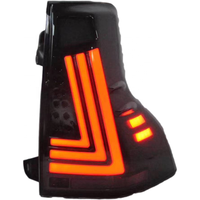 Mise à niveau complète led feu arrière feu arrière rearlamp arrière lumière avec dynamique pour TOYOTA land cruiser prado FJ150 queue lampe 2010-2020