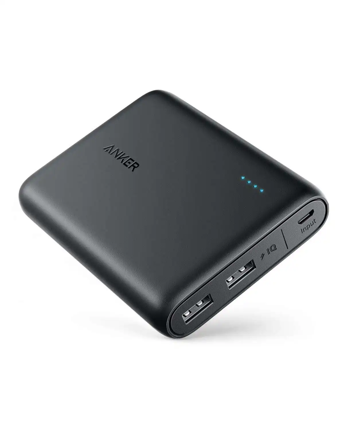 Anker PowerCore 13000 Portable Charger - Compact 13000mAh 2-Port Ultra Portable Phone Charger Power Bank with PowerIQ