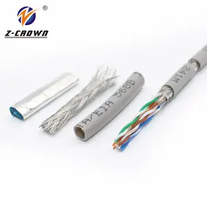 Communicatie Rj45/Rj11/Rj12/Cat5/Cat6/Te Fabrikant Van Coaxiale Cat5 Utp Stp Sftp Cat5e Netwerk 100M 305M Lan-Kabel