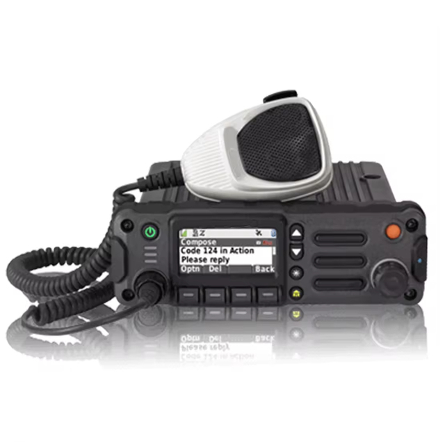 APX4500 Single-Band P25 Mobile Radio ENHANCED WIFI GPS BT 50w High Power Long Range Walkie Talkie for Motorola