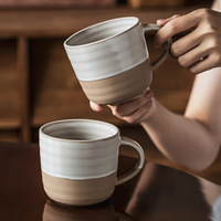Mug à café en céramique créatif, grande capacité, mug à lait en céramique pour un usage domestique