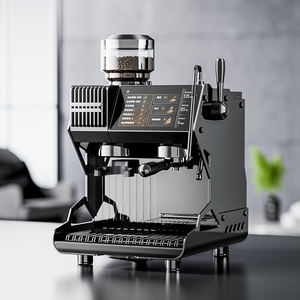 Cafetera Semiautomática Profesional para el Hogar con Espumador, Cafetera Espresso - Product Image 2