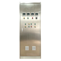 Tableau de distribution pour groupe électrogène diesel ATS, panneau de commande de démarrage entièrement automatique, système d'armoire de commutation basse tension IP55, transfert de source de alimentation