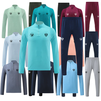Trajes Deportivos de Fútbol de Poliéster Personalizados al por Mayor, Ropa Deportiva de Invierno para Gimnasio, Trajes de Fútbol para Hombre